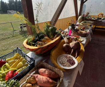 VIII. ročník -Výstava ovocia a zeleniny spojená s vatrou na počesť 80. výročia  SNP