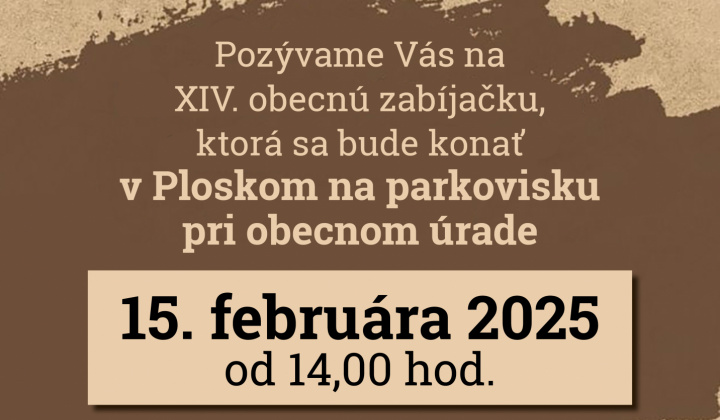 Obecná zabíjačka v Ploskom